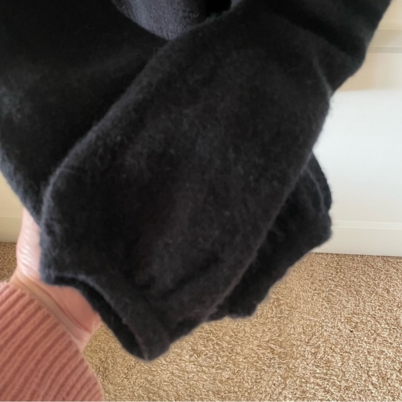 Madewell Payton Wool Alpaca Balloon Sleeves Black Sweater Size XS - Picture 6 of 10